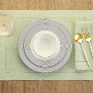 Natural Linen Napkin Washable Soft Premium Hotel Quality Reusable Napkins Perfect Table Linens for Family Dinners Weddings